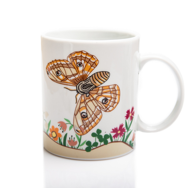 Κούπα faience – σχέδιο Μ. Μπέσση