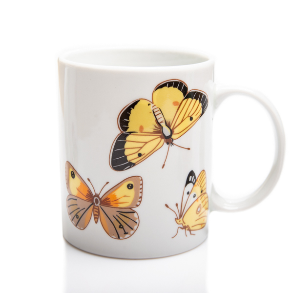 Κούπα faience - σχέδιο Μ. Μπέσση