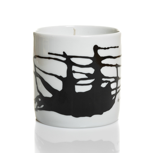 Aromatic Candle -design by A. Goulandris "Black Indian Ink"