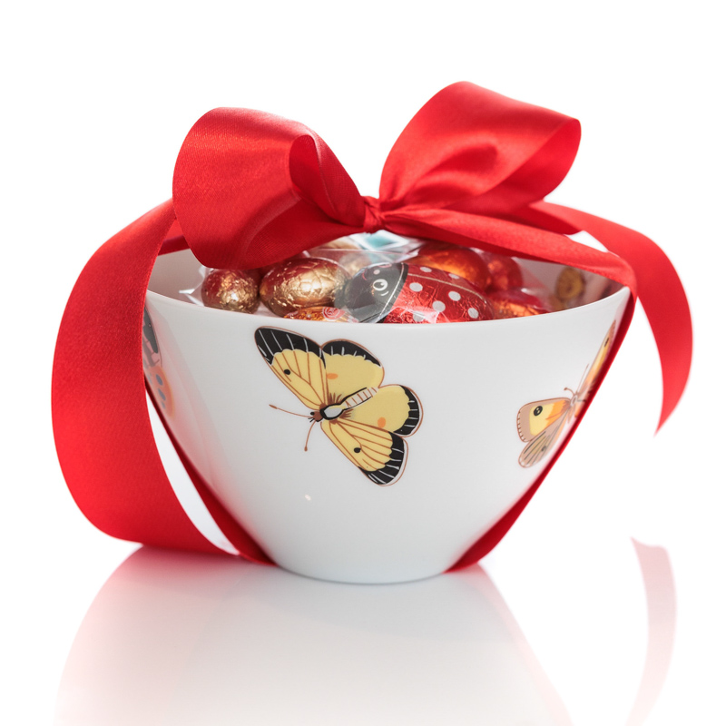 Faience bowl – design by M. Bessi
