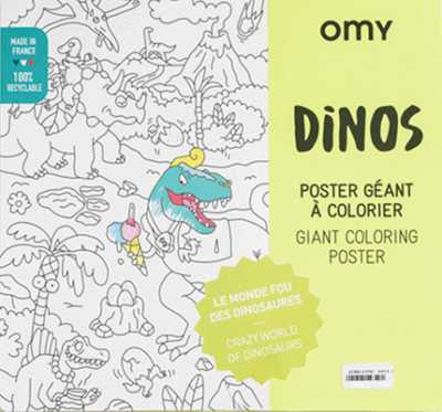 Αφίσα γίγας για ζωγραφική – Dinosaurs