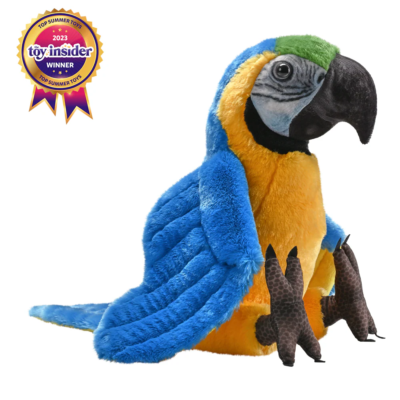 Plush Animals - Artist Collection - Blue Yellow Macaw