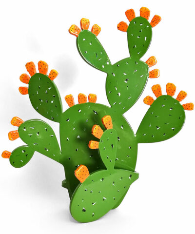 Prickly Pear Cactus - Metal Object