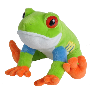 Plush Animals – Red-Eyed Tree Frog