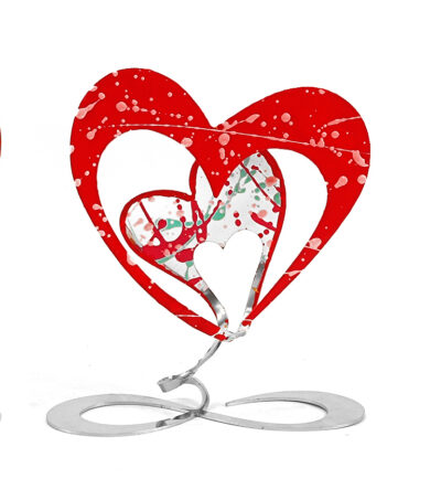 Loving Hearts – Metal Object